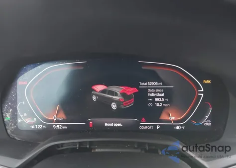 2022 BMW X5 xDrive40I z USA, uszkodzony, nr VIN 5UXCR6C09N9L82998